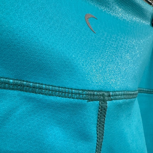 Zyia Teal Venom Metallic Ombré Light N Tights - Picture 6 of 7